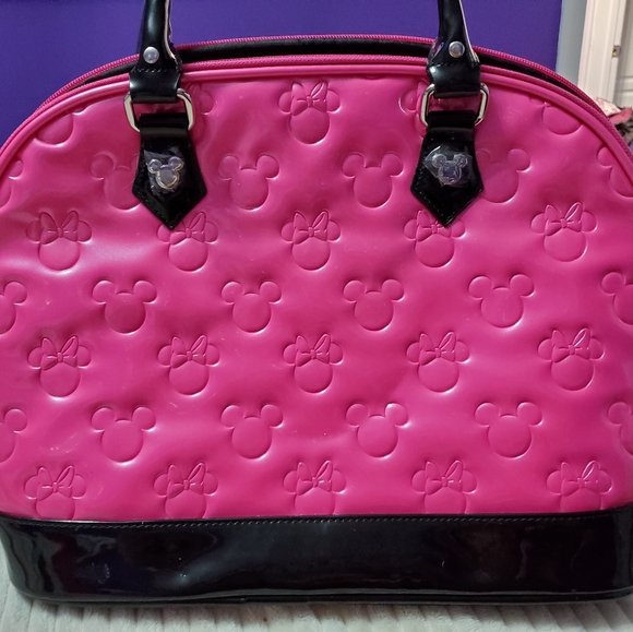 Minnie Loves Mickey Loungefly Purse - Picture 2 of 10